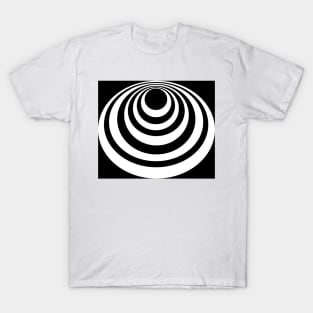 Black and White Mod design T-Shirt